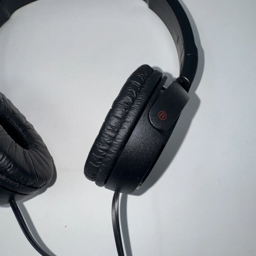 Sony Foldable Over Ear Headphones 108-0075 Walkman Music Black FREE S/H